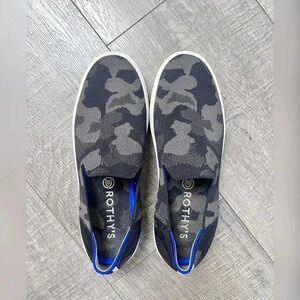 Rothy's The Sneaker in  Gray Camo Size 8.5